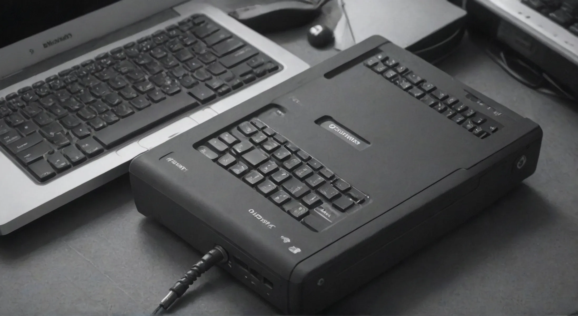 black-keyboard-black-keyboard-are-black-mouse